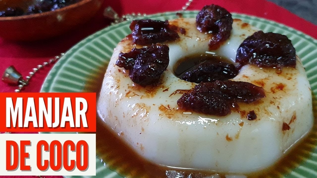Manjar de Coco e Ameixa sem Lactose e Vegano || Natal e Ano Novo