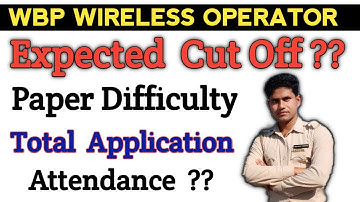 WBP wireless operator Cut off | wireless operator expected Cut off | Wbp wireless operator exam