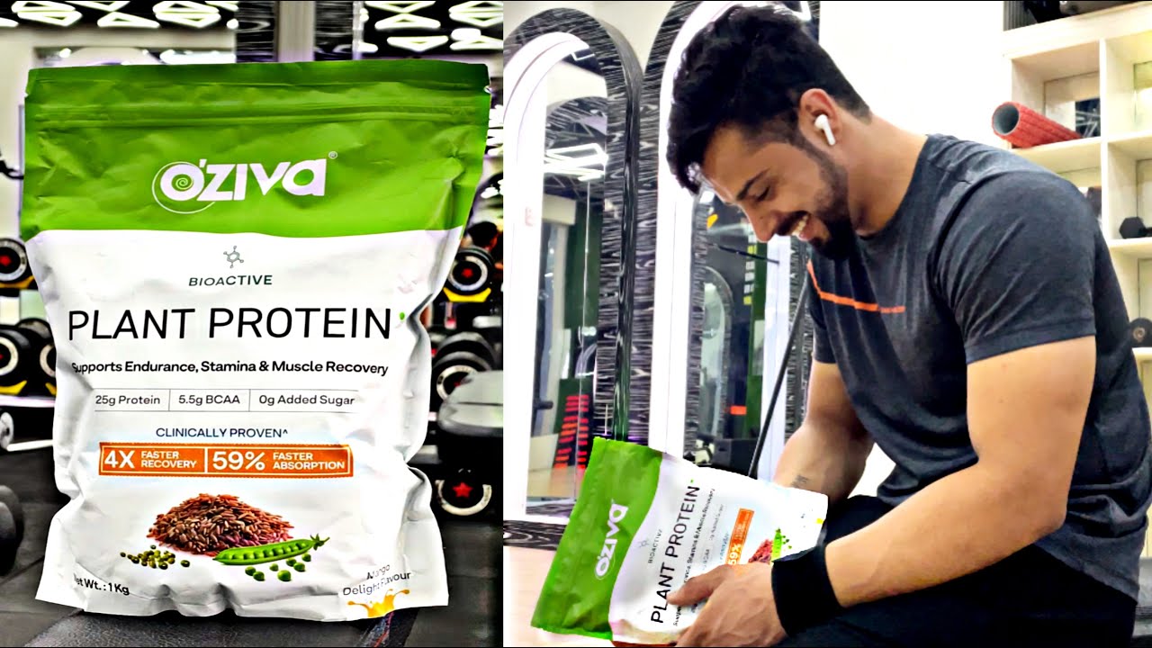 Best Bioactive plant protein powder in India | OZiva Bioactive plant ...
