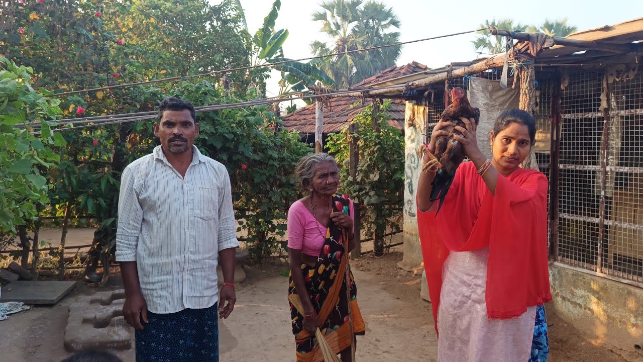 నాటు కోడి కూర గంగలష్మి వంట చేసింది 😋😋చాలా testy గా ఉంది 🥰