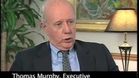 Thomas Murphy- Archive Interview Excerpt
