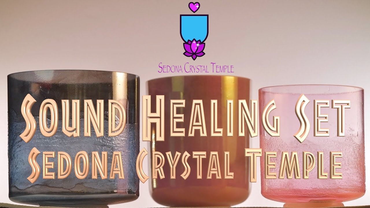 Sound Healing Crystal Singing Bowl Set | Crystal Tones™ Sedona - YouTube