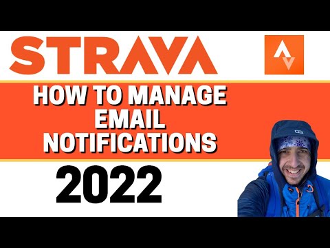 How to Manage Email Notifications in Strava 2022