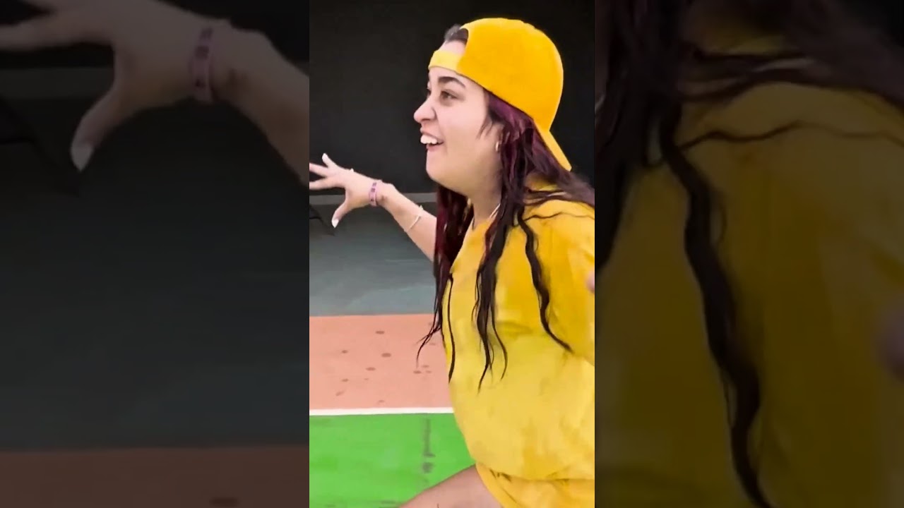 Emilly Vick cai e se machuca tentando imitar leozin #emillyvickof #dosrosas