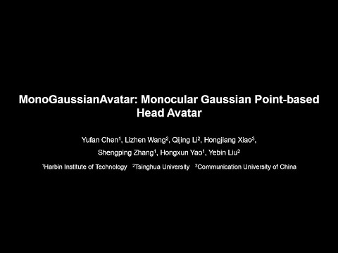MonoGaussianAvatar Monocular Gaussian Point Based Head Avatar 