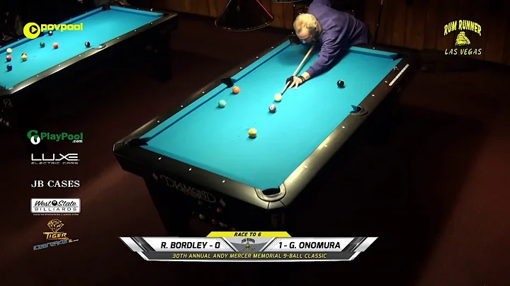 9-Ball #7 / Roger BORDLEY vs Gary ONOMURA / 30th A...