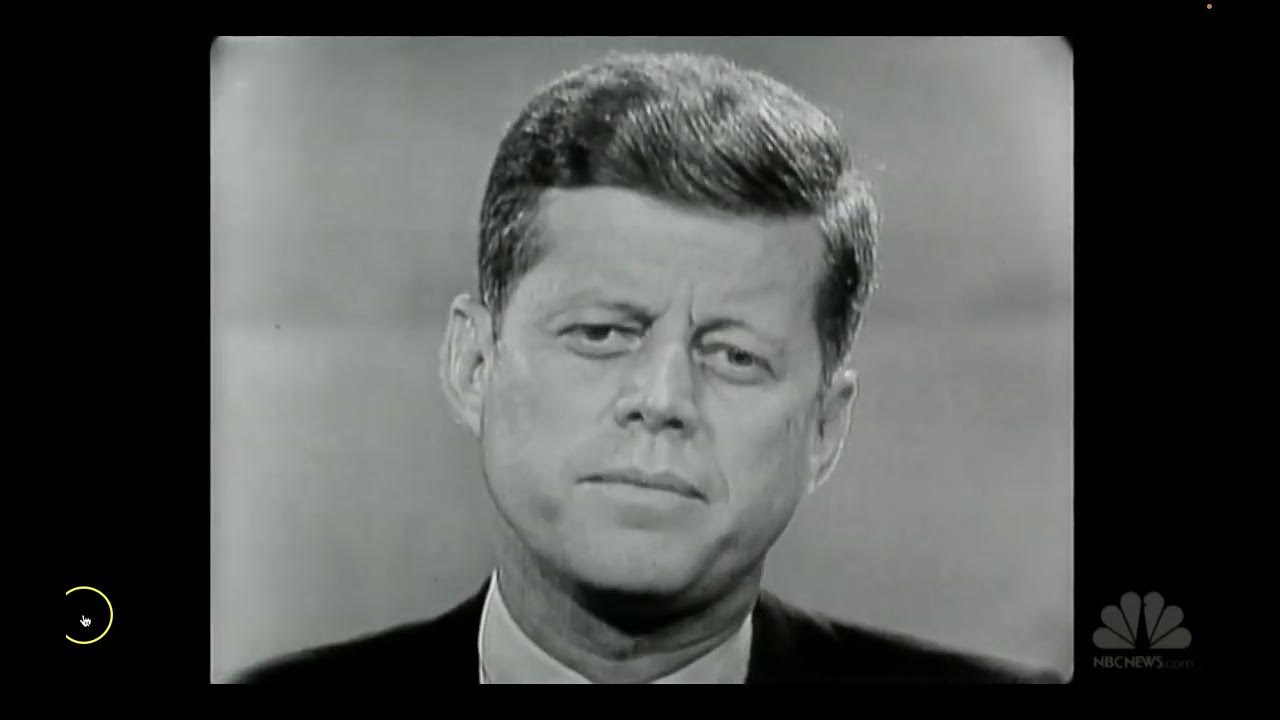 Kennedy/Nixon Debate Clip B&W YouTube