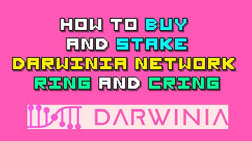 How to Buy and Stake RING/CRING Tokens | Beginner Darwinia Network Tutorial