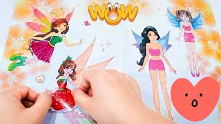 👗 So Aesthetic! ✨ Dressing Up the Softest Fairy with Magic Stickers 🌸🧚‍♀️🎀 screenshot 5