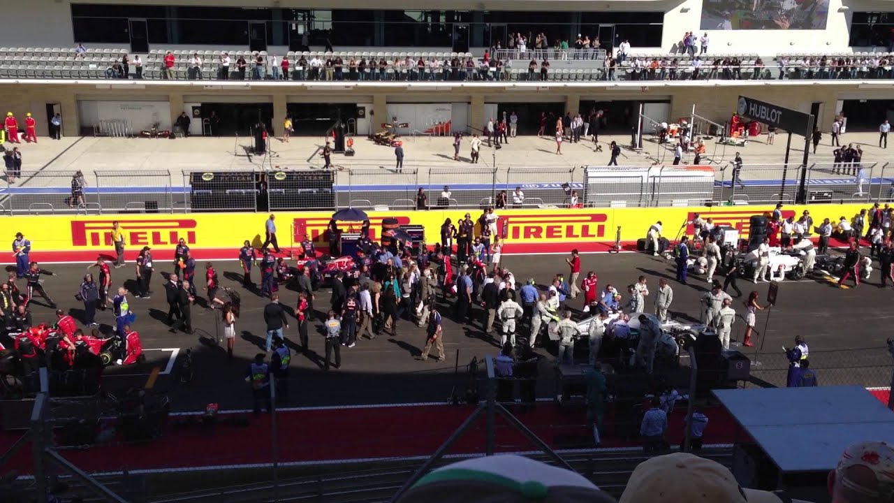 2012   United States Grand Prix - starting grid