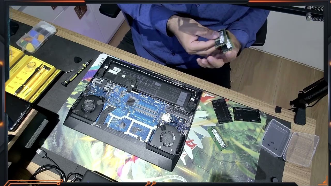 Dell G15 - Upgrade de RAM e SSD M2 NVME