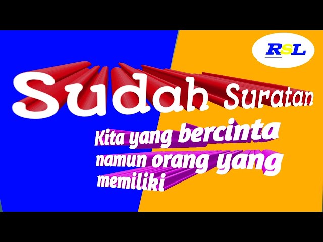 Lirik/Cover video - SUDAH SURATAN (Panbers) - Cipt: Benny panjaitan | Cover by: Iwan R class=