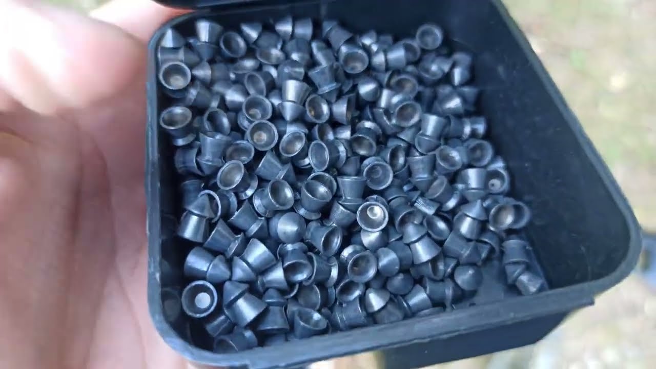 Practicando punteria con mi rifle de aire comprimido 5.5mm