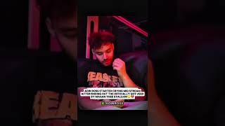 Adin Ross cried In middle of the stream 💔😞. #adinross #kickclips #fyp #viral