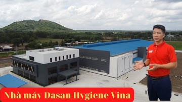 Dự án nhà máy Dasan Hygiene Vina Ứng dụng kết cấu khung kèo thép kết hợp bê tông cốt thép