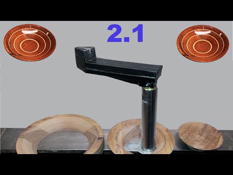 Wood Turning NEW Bowl from Board Cutting Jig 2.1 READ UPDATE