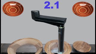 Wood Turning NEW Bowl from Board Cutting Jig 2.1 READ UPDATE