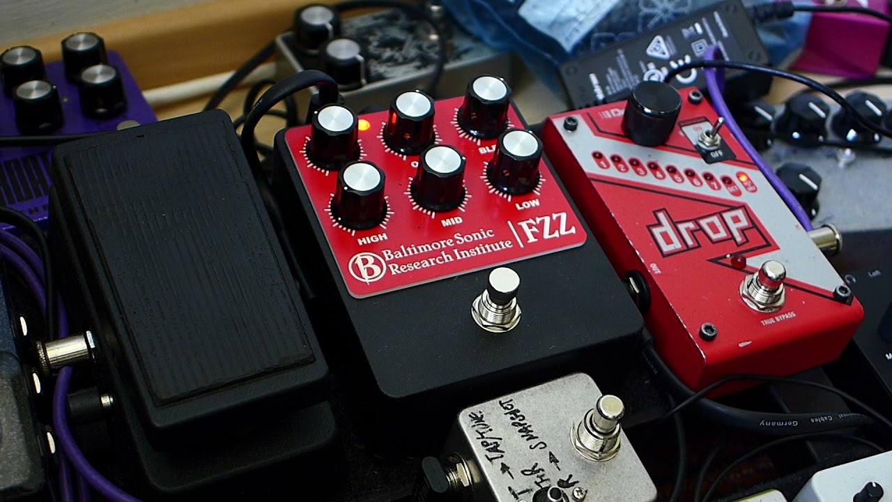 BSRI Audio FZZ ~ Baritone Guitar & Digitakt Demo - YouTube