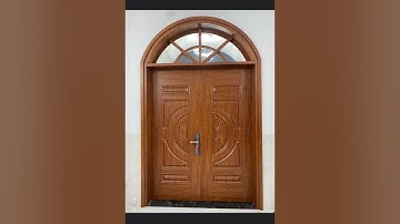 Cửa thép vân gỗ Koffmann - Một số mẫu cửa vòm