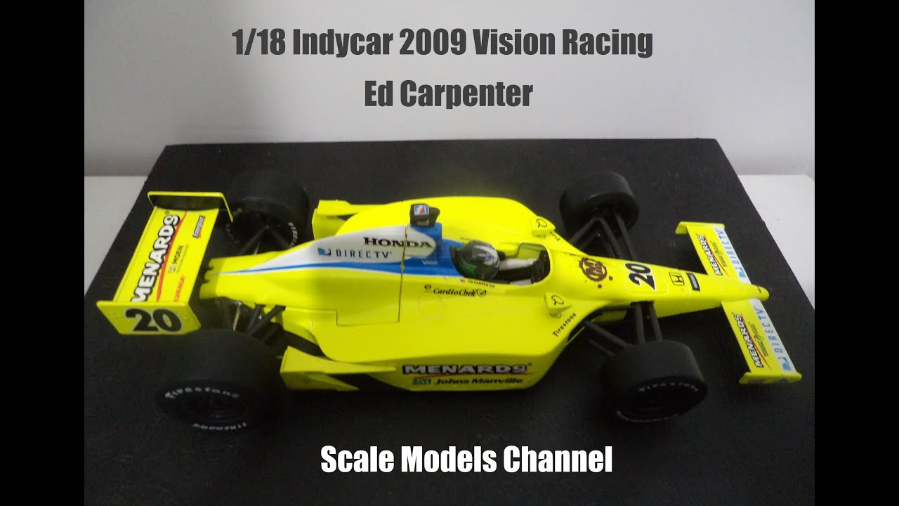 1/18 Indy Collection - 2009 Vision Racing - Ed Carpenter - Diecast ...
