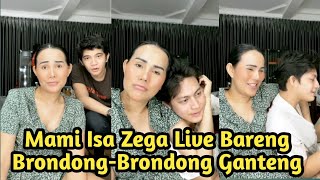 Mami Isa Zega Live Bareng Brondong-Brondong Ganteng