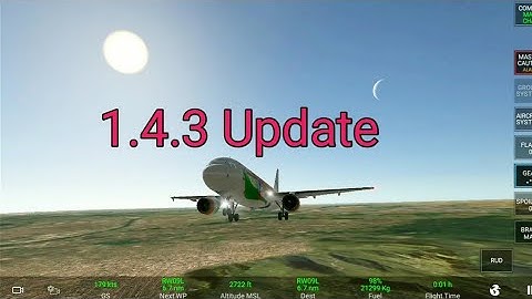 RFS | 1.4.3 Update gameplay | Plane Landing Full Tutorial. @Press2Go
