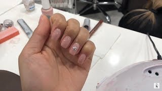 NAIL VLOG: NATURAL GEL NAILS AND DIP REMOVAL | INMYSEAMS