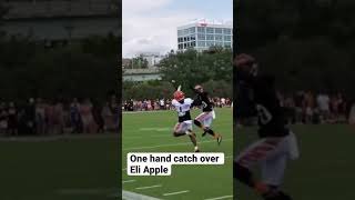 Ja’Marr Chase one hand catch over Eli Apple