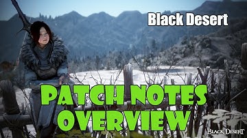 [Black Desert] Processing Rework, Life Skill & Grinding Events, Item Weight Reduction | Patch Notes
