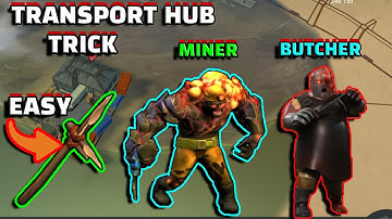 TRANSPORT HUB TRICK MOTORCYCLE | BEST WAY TO CLEAR  FOR BEGINNERS - LAST DAY ON EARTH:SURVIVAL 4K