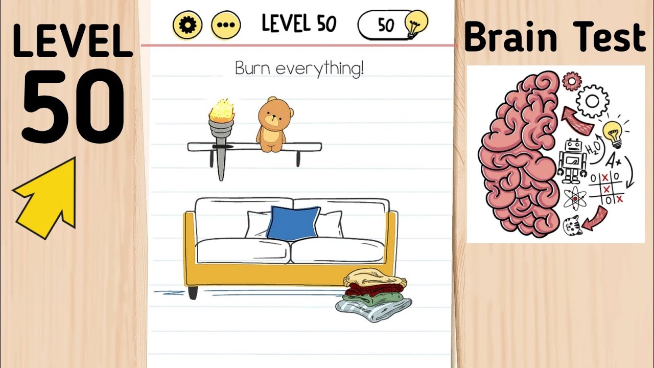 Brain test nível 50 