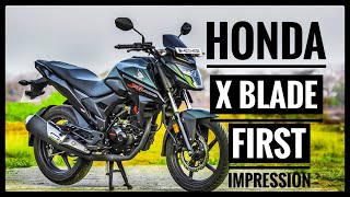 Honda X Blade 160cc | First Impression Video | Bangla Review | X Blade Top Speed | Test Ride Review|