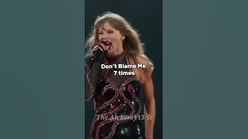 How many times does Taylor Swift repeat a song title in her songs? (Part 2) // #taylorswift #shorts