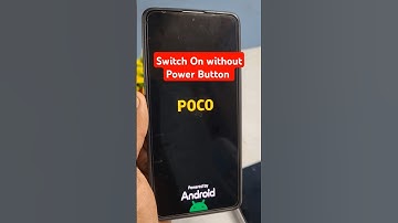 poco switch on without power button #poco #android