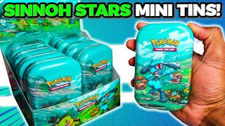 Pokemon Sinnoh Stars Mini Tin Set OPENING!