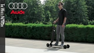 fort flyde klog The Audi e-tron Electric Scooter - YouTube