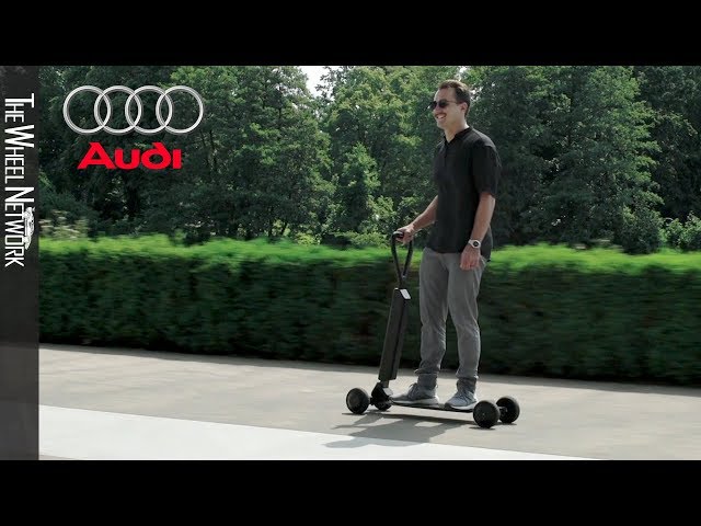 The Audi Electric Scooter - YouTube