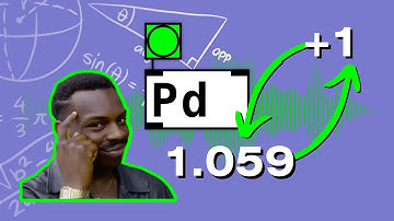 Converting Semitones into Transposition Ratios | Pure Data Tutorial