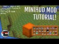 Minihud the most useful minecraft mod  minecraft mod tutorial