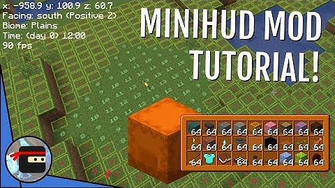 MiniHUD: The MOST USEFUL Minecraft Mod! | Minecraft Mod Tutorial