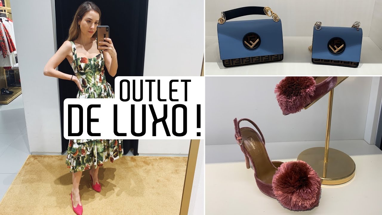 COMPRAS - OUTLET de LUXO (com valores)