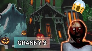 GRANNY 3 || TRAIN🚂 | ESCAPE FROM GRANNY'S HOUSE 🏠 || FULL GAMEPLAY || NO COMMENTARY 🔥👻 #viralvideo