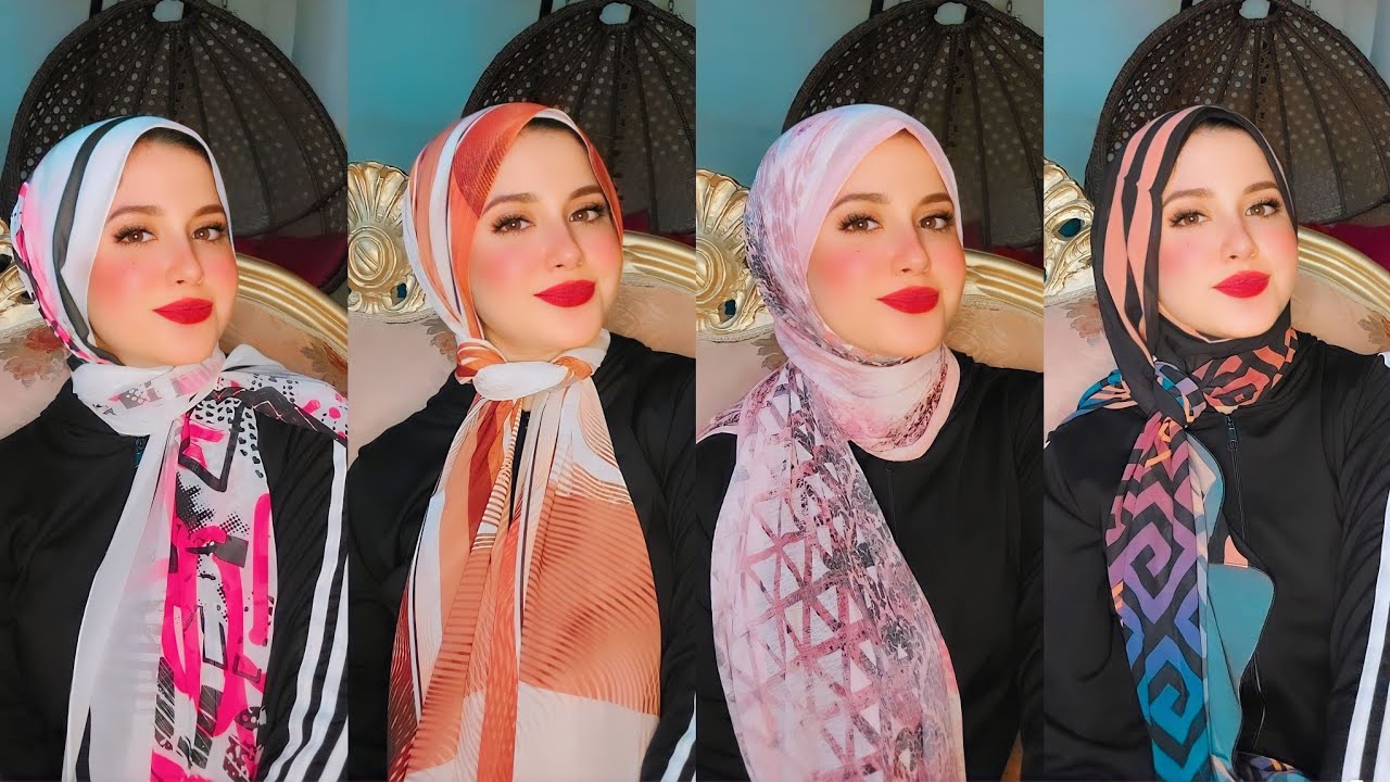 اسهل واشيك لفات طرح مناسبه لجميع الاعمار 🧕🏼🤍