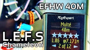 Chameleon LEFS EFHW Portable Ham Radio Antenna