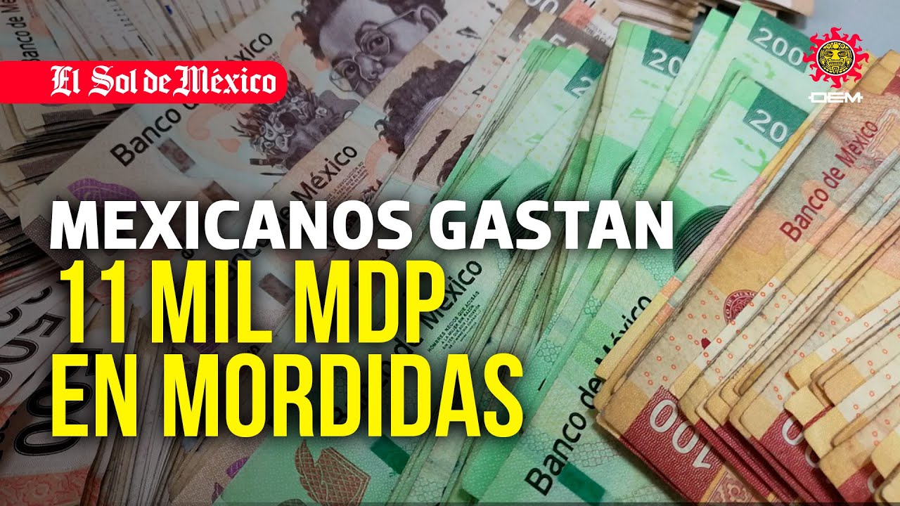Mexicanos gastan 11 mil millones de pesos en mordidas - YouTube