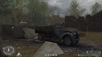 Call of duty United Offensive|Custom Multiplayer Map Showcase|Destroyed Village