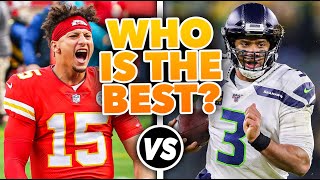 Patrick Mahomes Vs Russell Wilson Debating Whos The Better Quarterback Right Now?