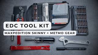 Ultimate EDC Tool Kit Setup 🔧 Maxpedition Skinny + MetMo Gear