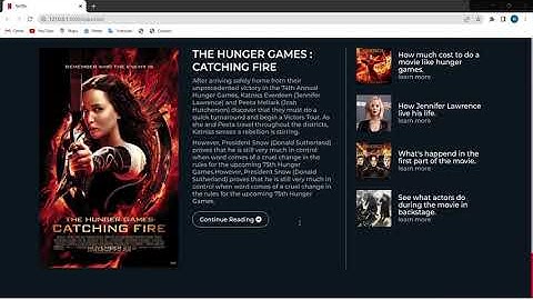 Netflix Landing Page Responsive Website Using HTML CSS JavaScript Part 2