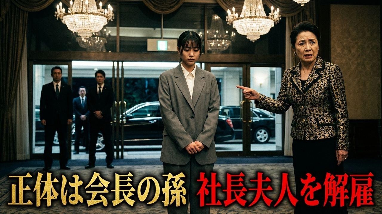 「新人なのに生意気ね」社長夫人の侮辱→黒塗りの高級車が続々と現れ衝撃の正体